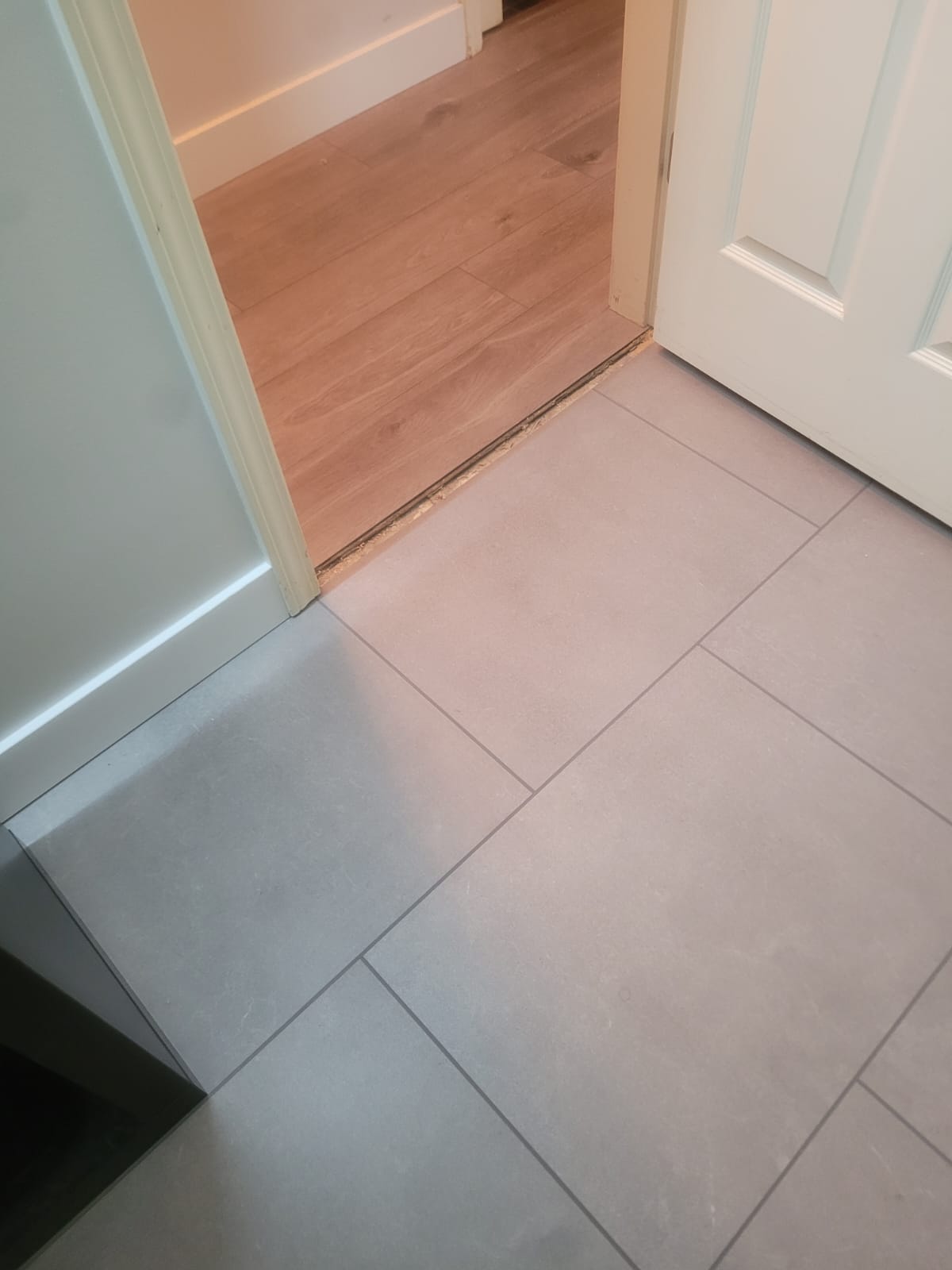 Vinyl tile installation in Langley BC